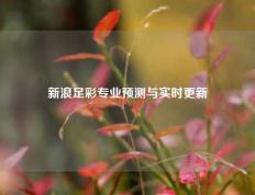 新浪足彩专业预测与实时更新