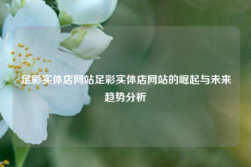 足彩实体店网站足彩实体店网站的崛起与未来趋势分析