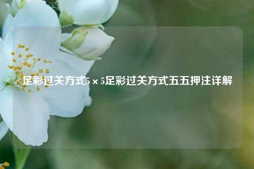 足彩过关方式5×5足彩过关方式五五押注详解